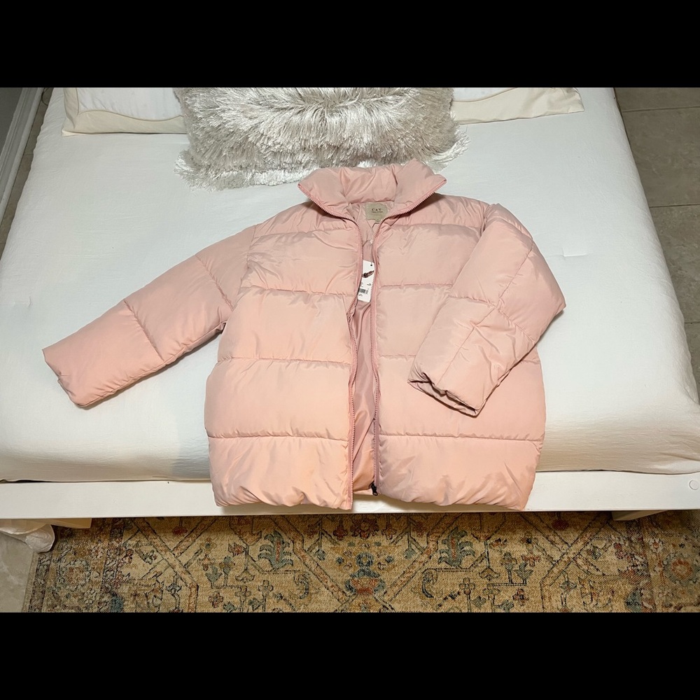 Dillard’s Light Pink Puffer coat